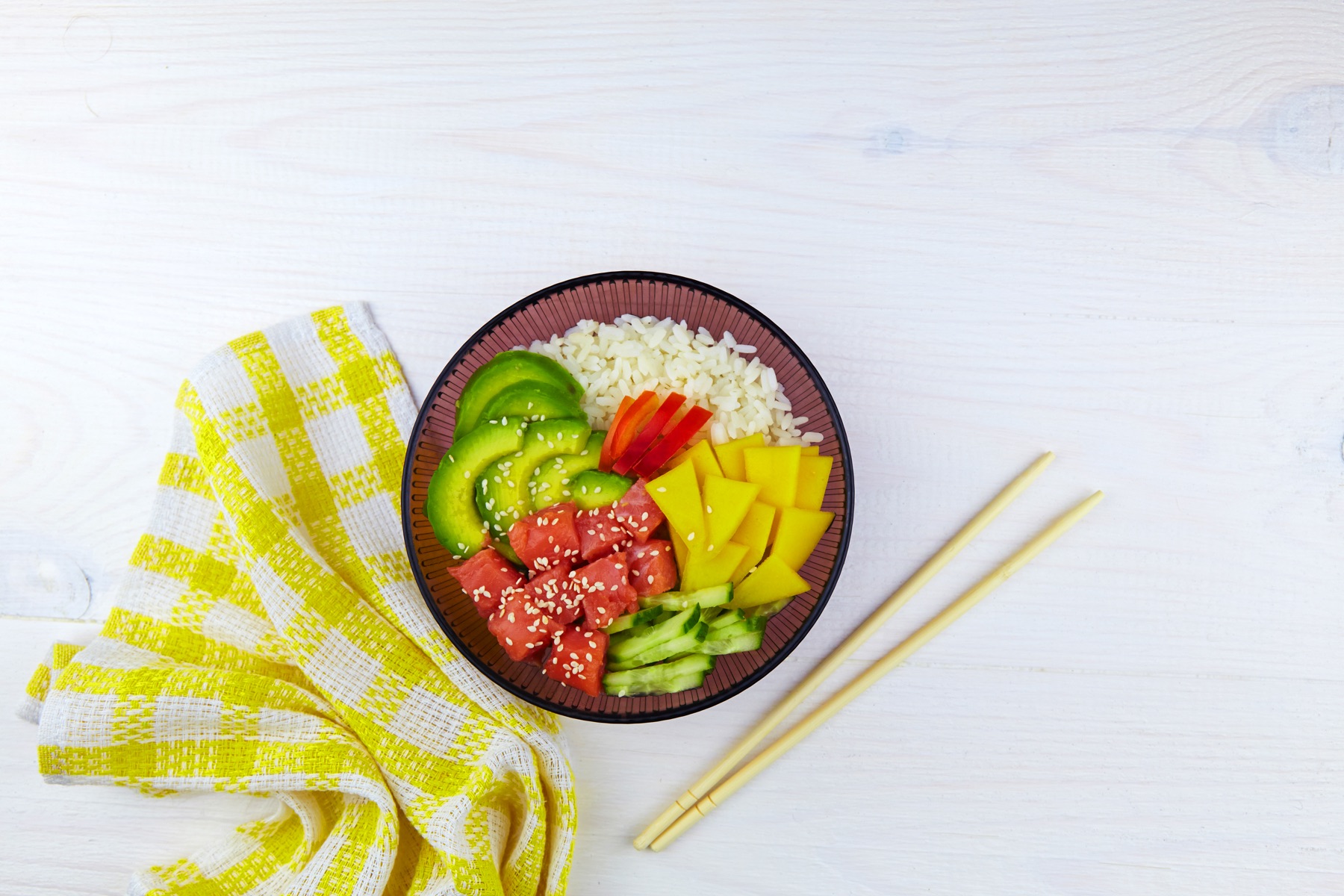Thai cuisine prepared at Sweet Rice and Noodle Bowls